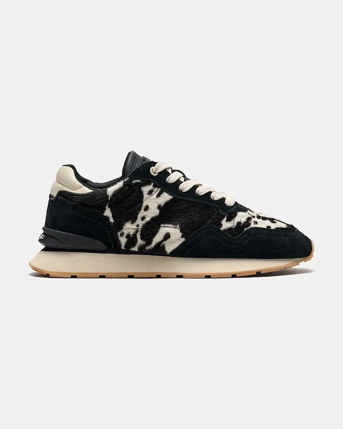 Hoff CITY PRINT BLACK Kadın Süet Sneaker