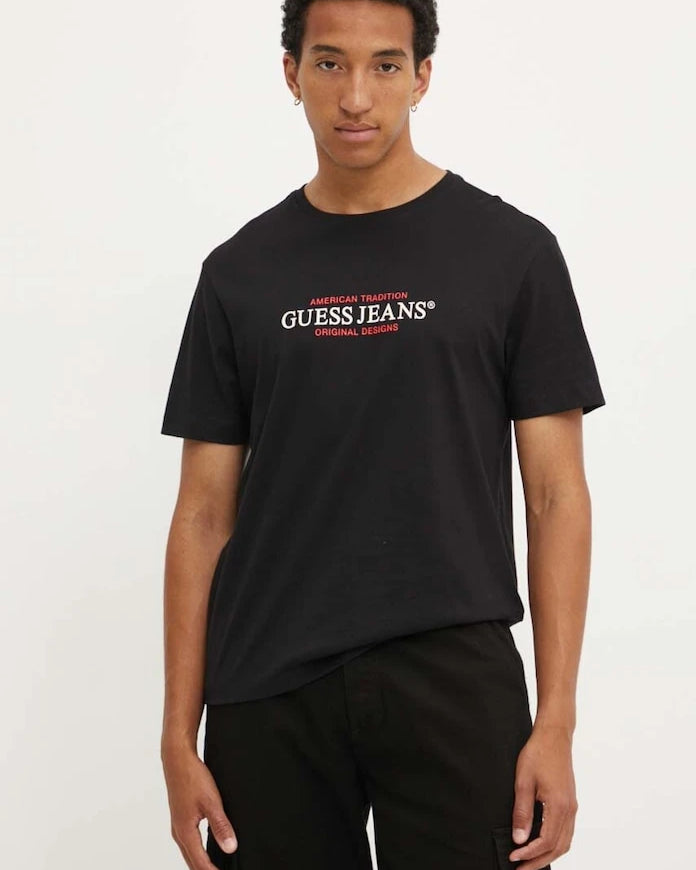 Памучна тениска Guess Jeans
