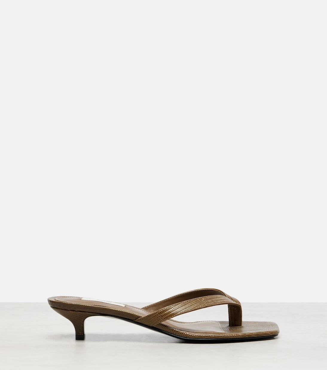 Toteme - Leather thong sandals