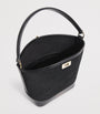Sandro Paris Black Mini Suede Tangoso Bucket Bag