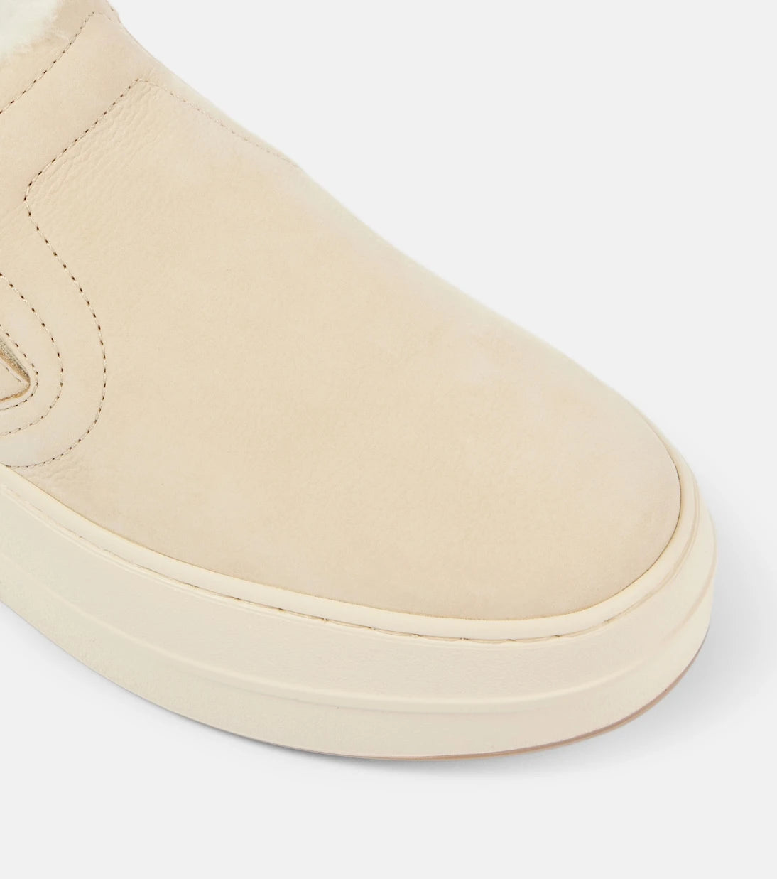Hogan - Skyscraper suede platform slip-on sneakers