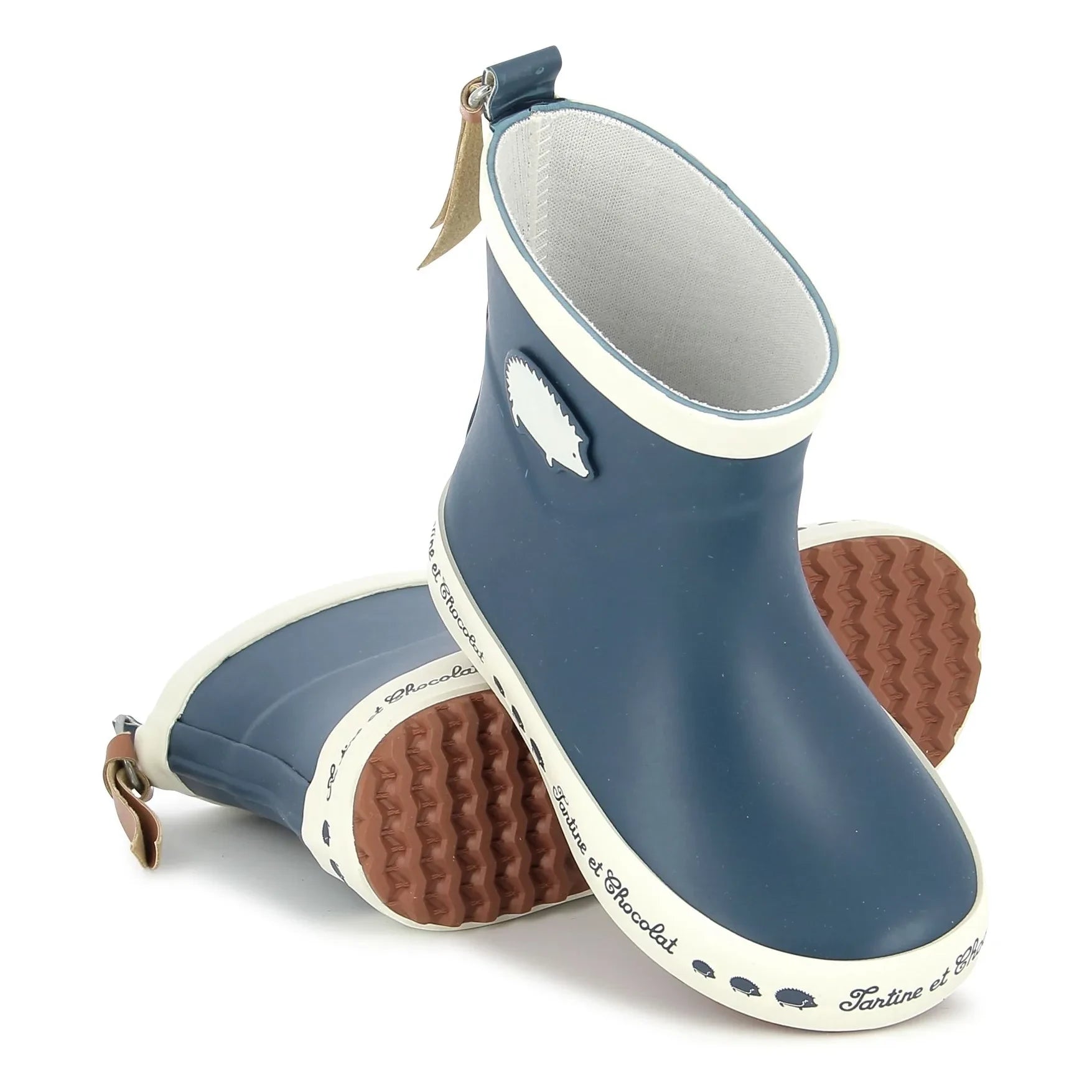 Tartine et Chocolat - Welly Patch Rain Boots | Blue