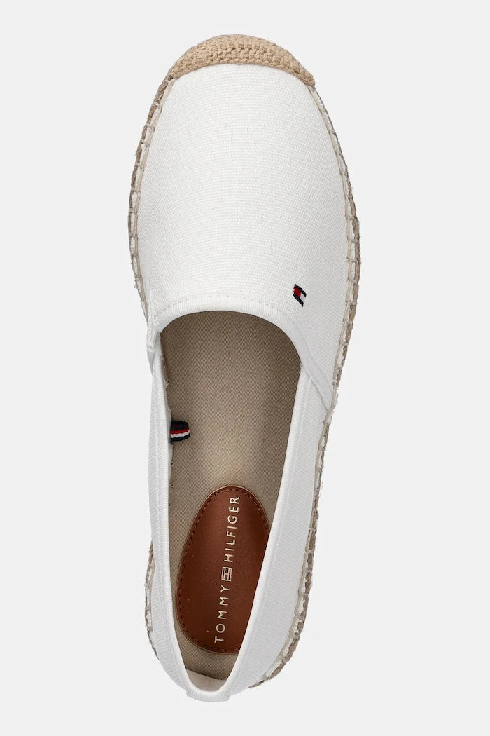 Tommy Hilfiger Kadın Espadril FLAG CANVAS ESPADRILLE