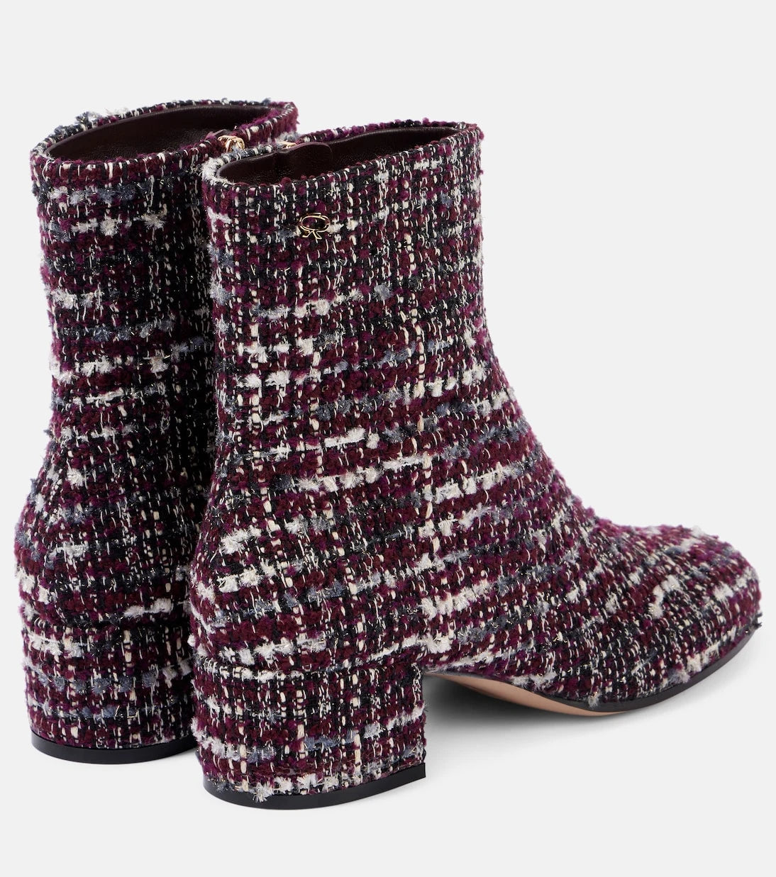 Gianvito Rossi - 45 bouclé ankle boots
