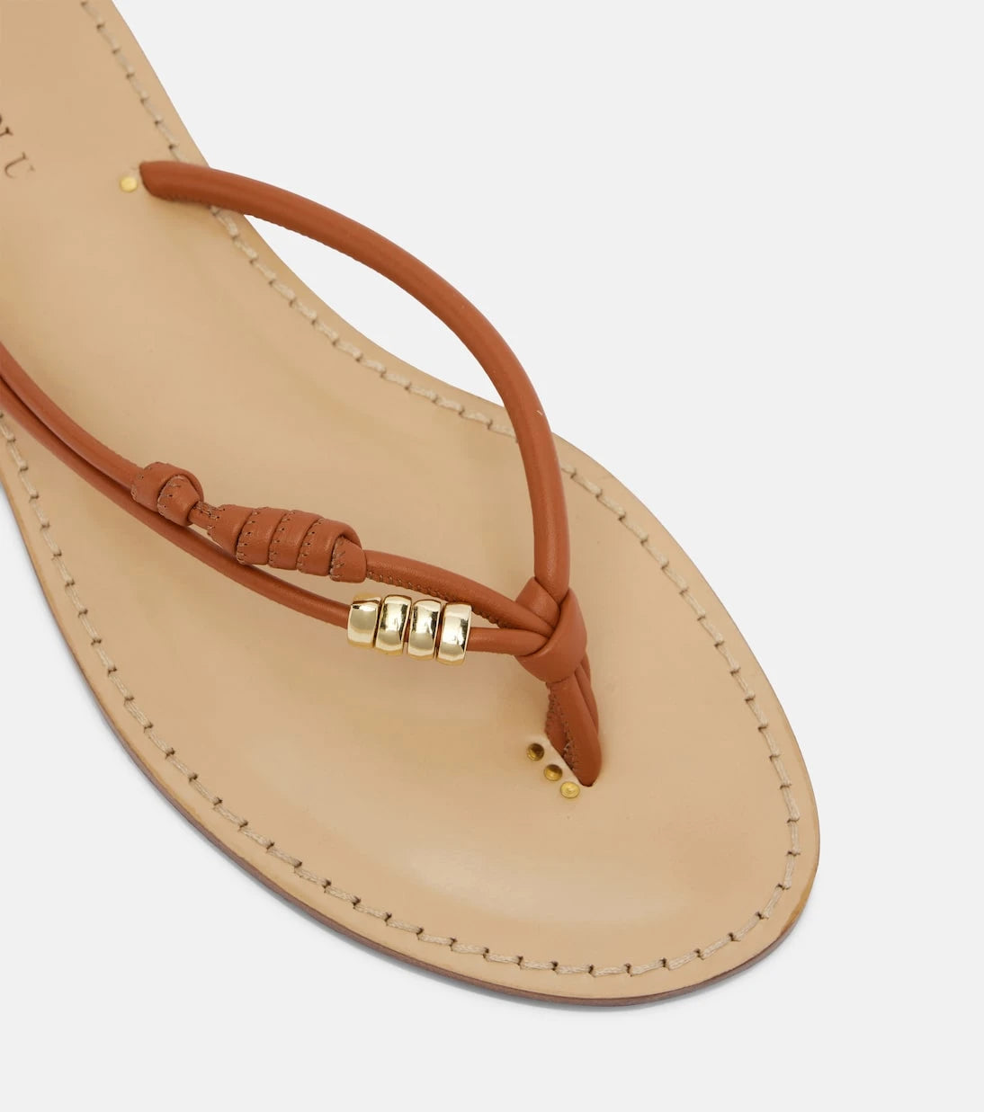Amanu - Kiwayu leather thong sandals