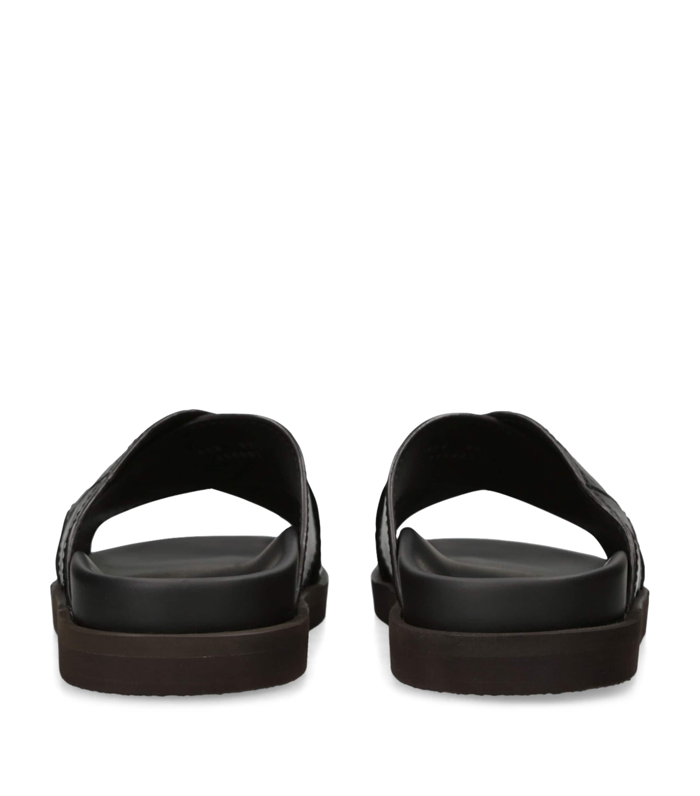 Crocodile Leather Panarea Slides