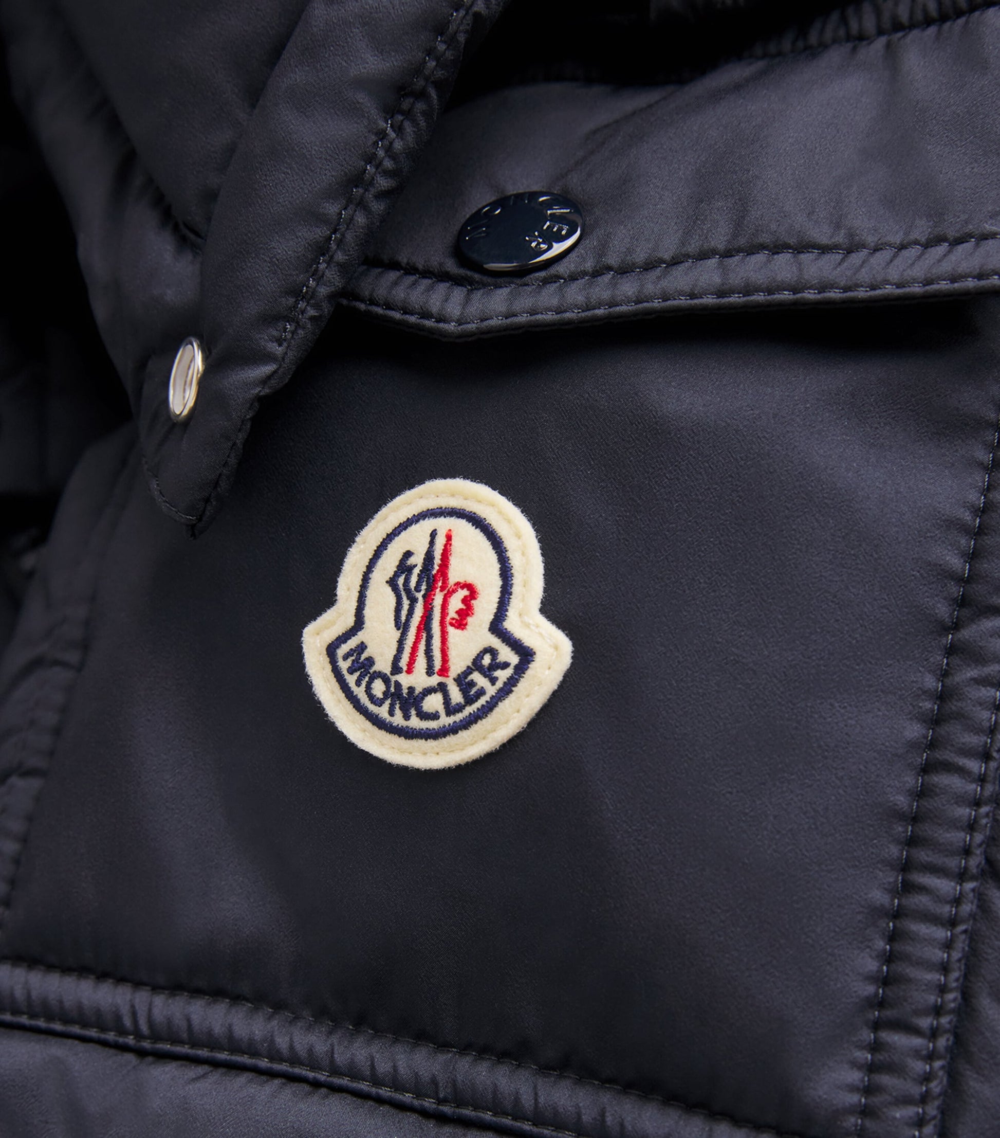 Moncler Blue Down Maya Puffer Jacket