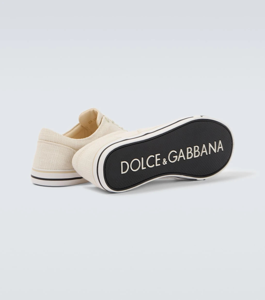 Dolce&Gabbana - أحذية رياضية بحواف من الشمواه