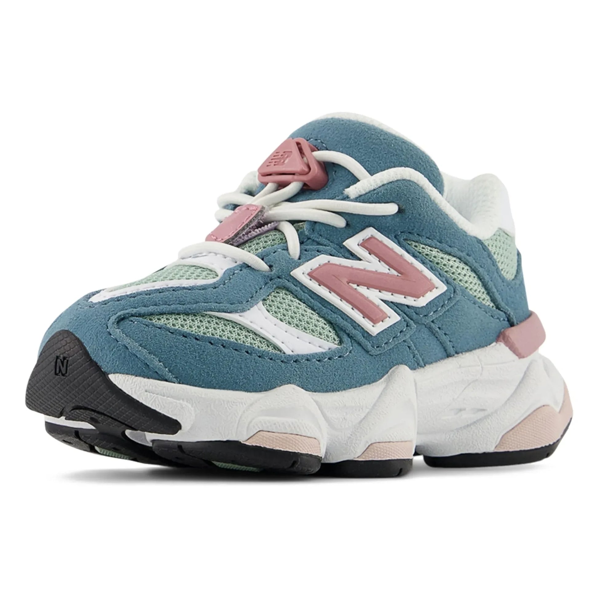 New Balance - Elasticated Lace Sneakers 9060 | Dark green