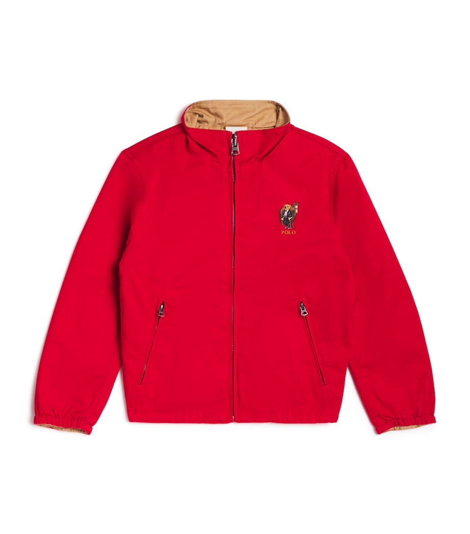 Ralph Lauren Kids Cotton Twill Reversible Windbreaker (6-14 Years)