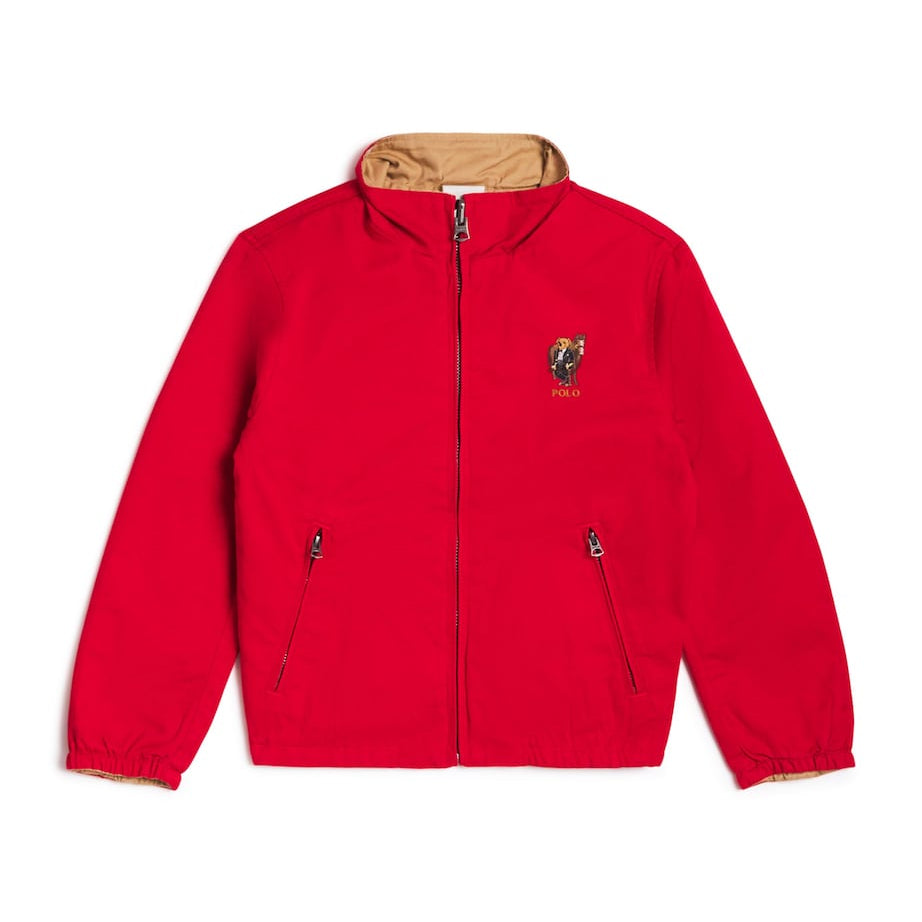 Ralph Lauren Kids Cotton Twill Reversible Windbreaker (6-14 Years)