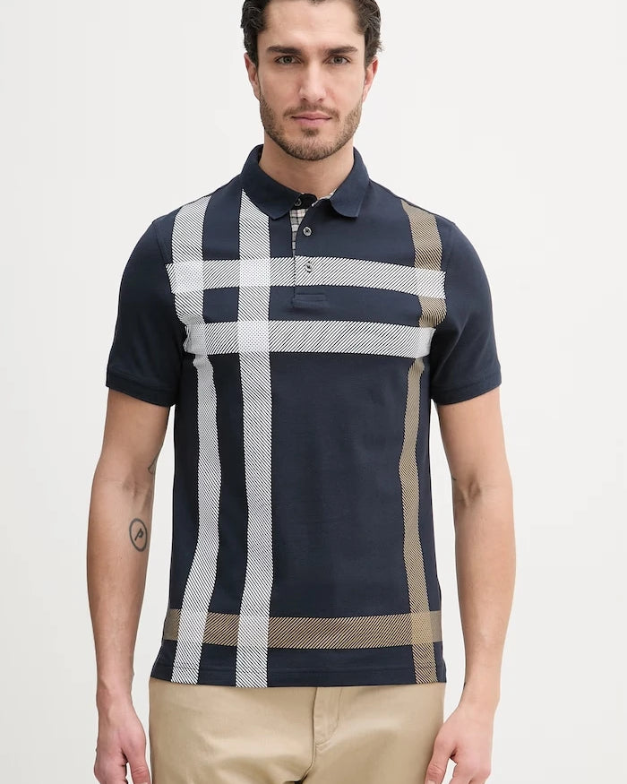 Barbour Blaine Yakalı Pamuklu Tişört