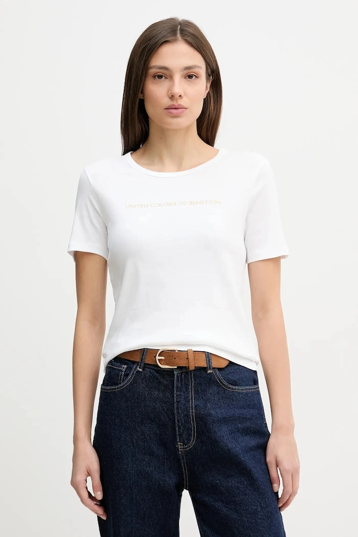 Памучна тениска United Colors of Benetton