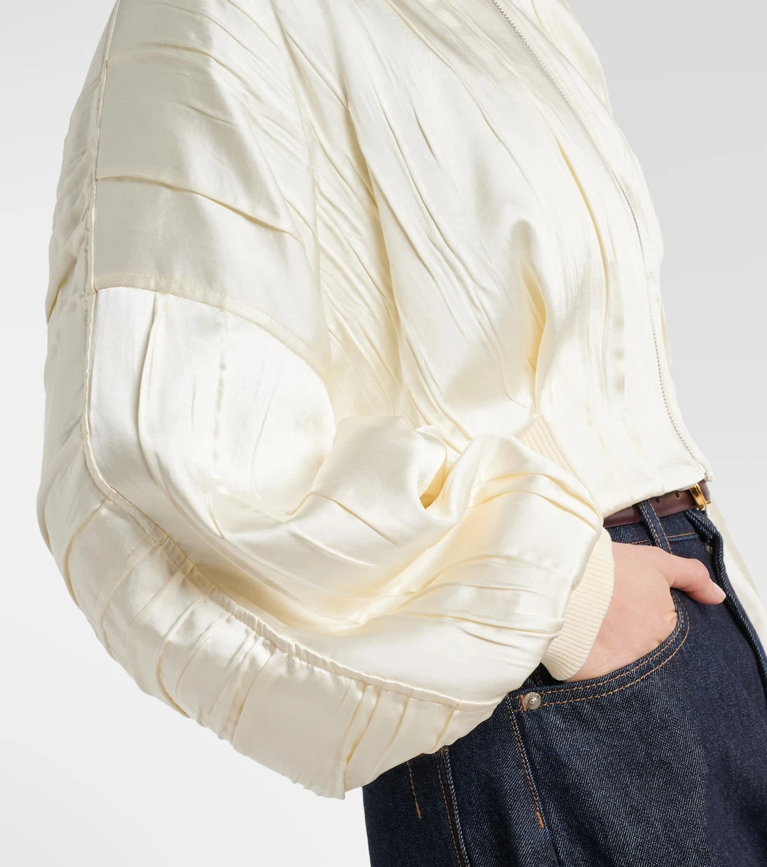 Sportmax - Zorro cropped bomber jacket