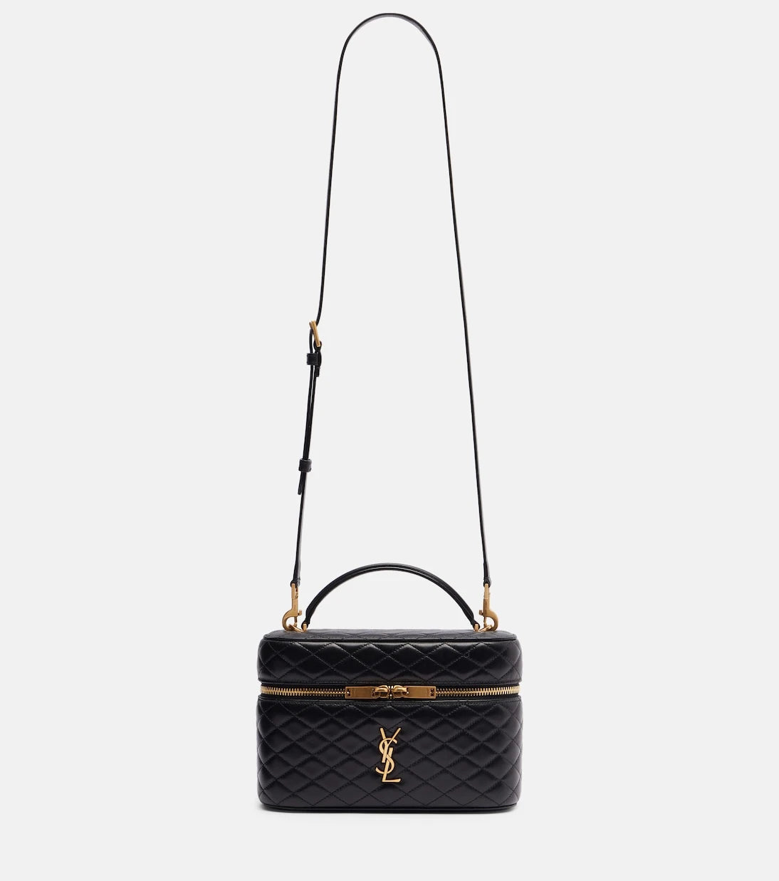 Saint Laurent - Gaby Large leather vanity bag