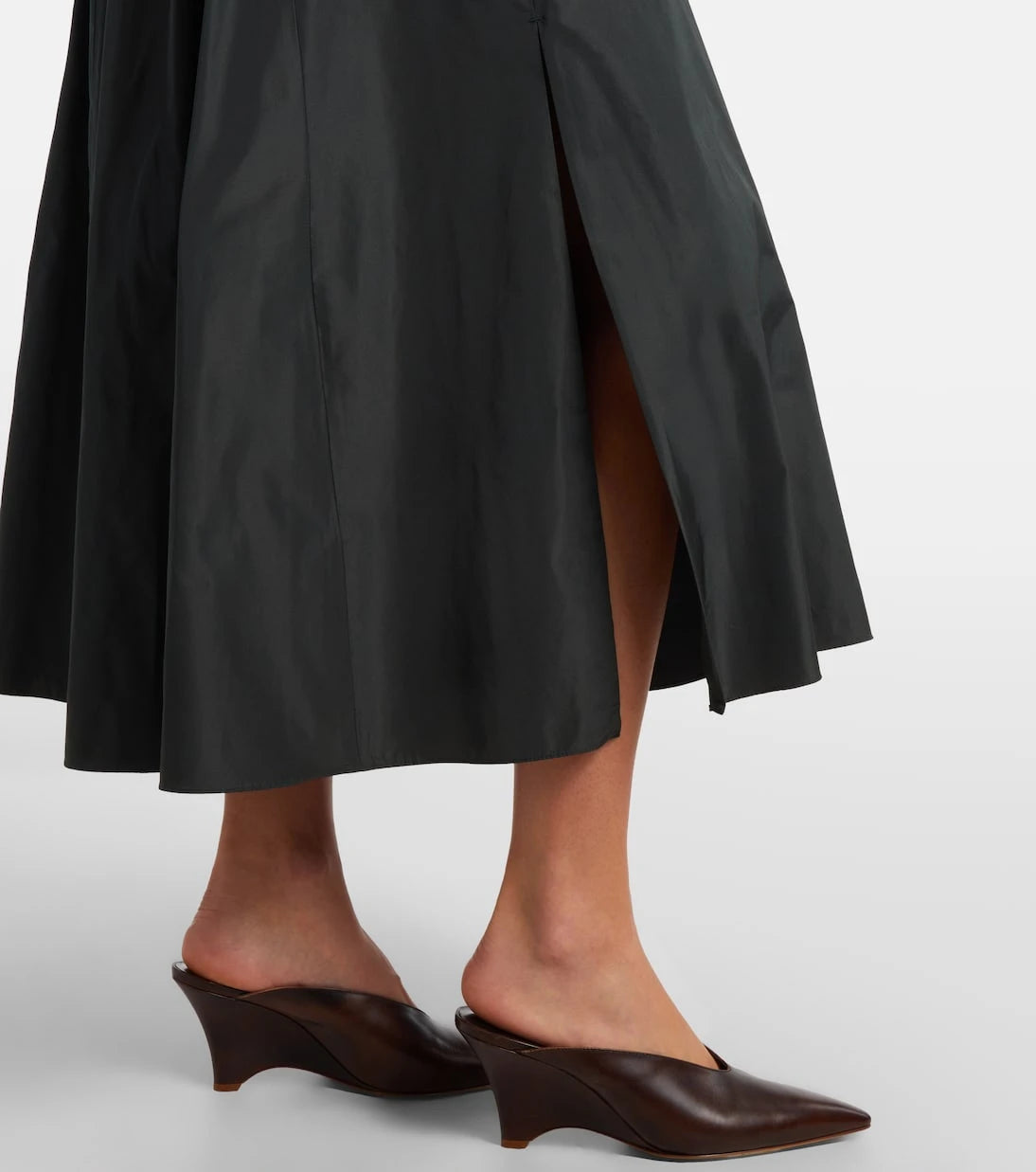 'S Max Mara - Taffeta midi skirt