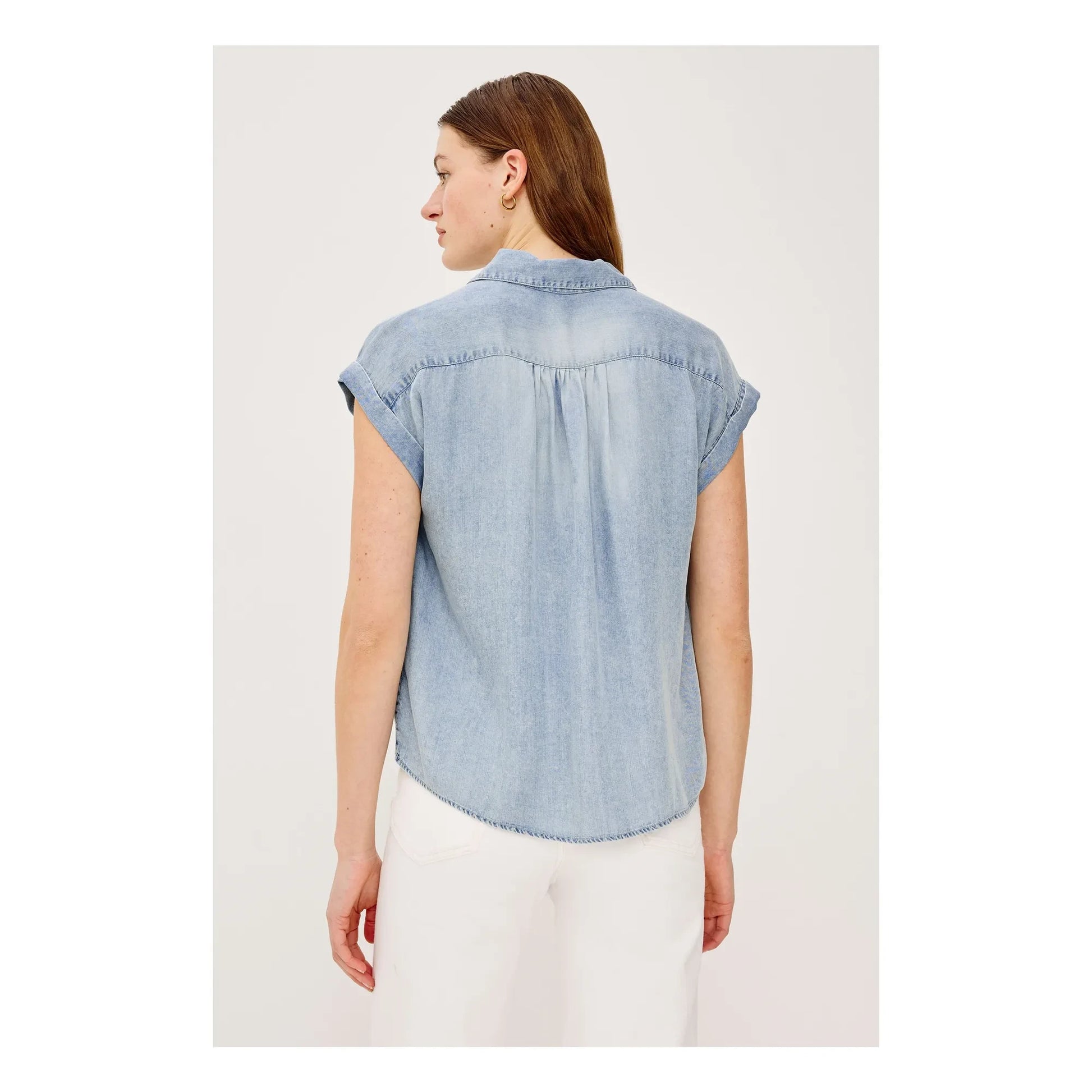 Rails - Tuscany blouse | Denim blue