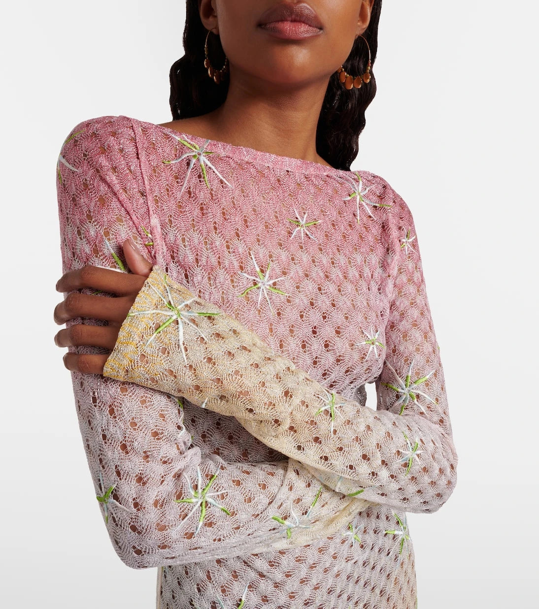Missoni - Lamé beach dress