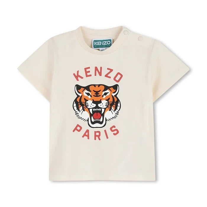 Бебешка памучна тениска Kenzo Kids