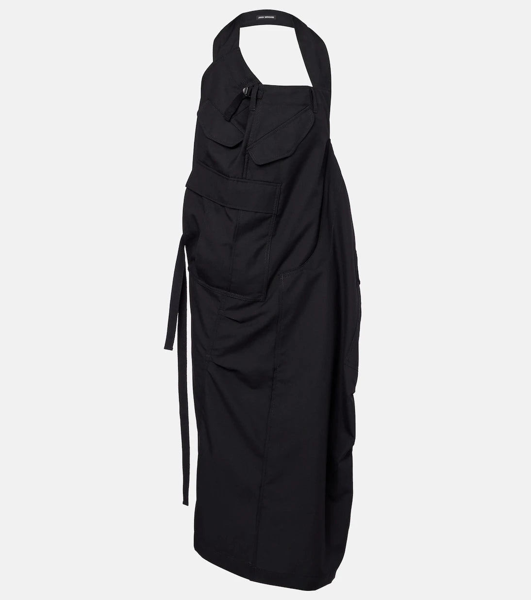 Junya Watanabe - Halterneck wool midi dress