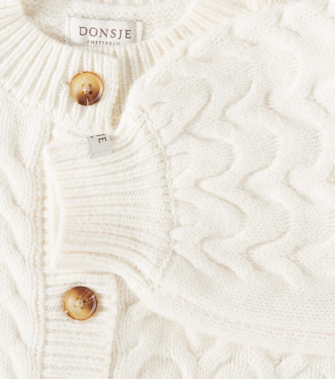 Donsje - Baby Zinne wool and cotton-blend cardigan
