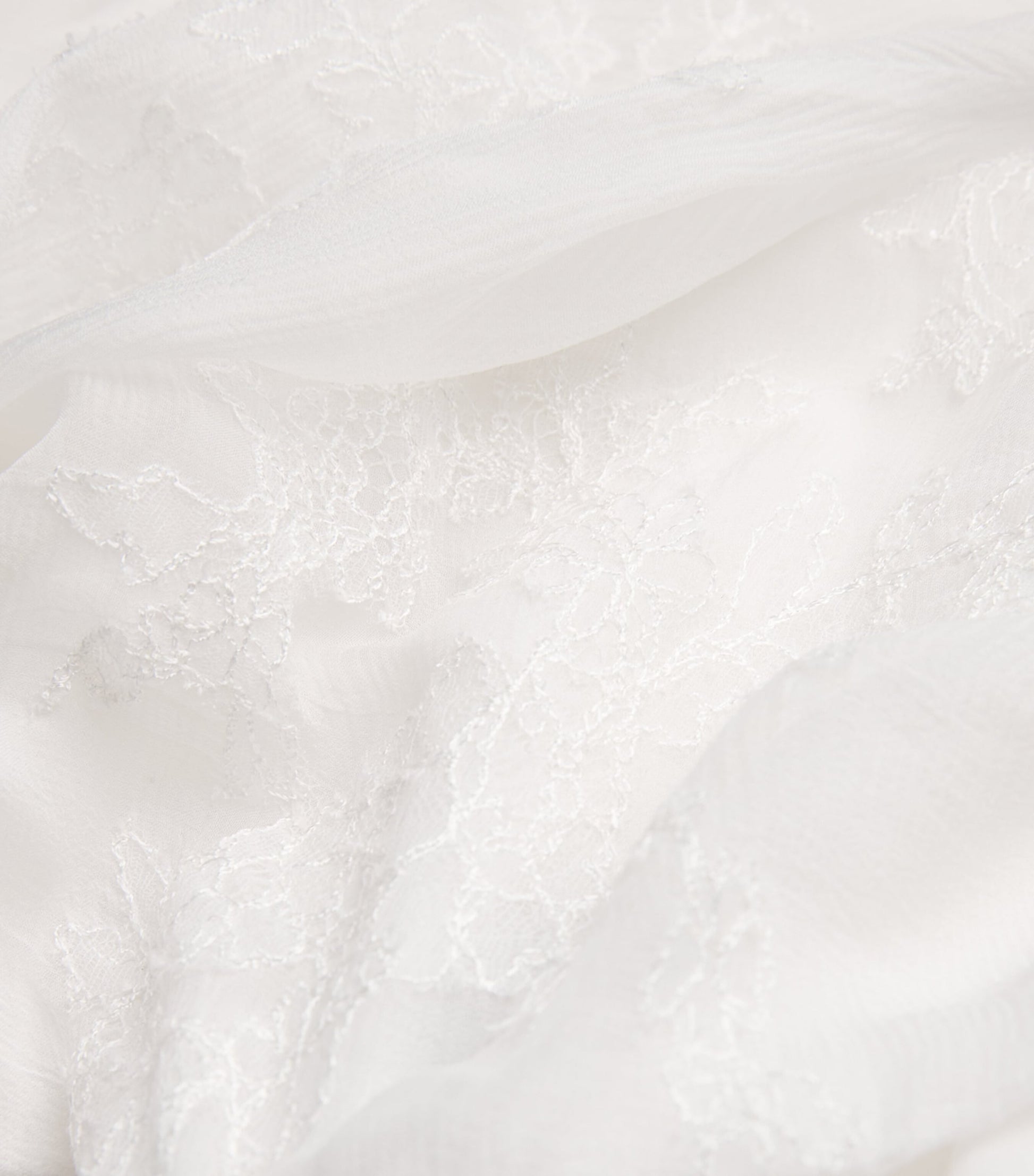 Silk Crepe Valerie Maxi Dress WHITE/WHITE