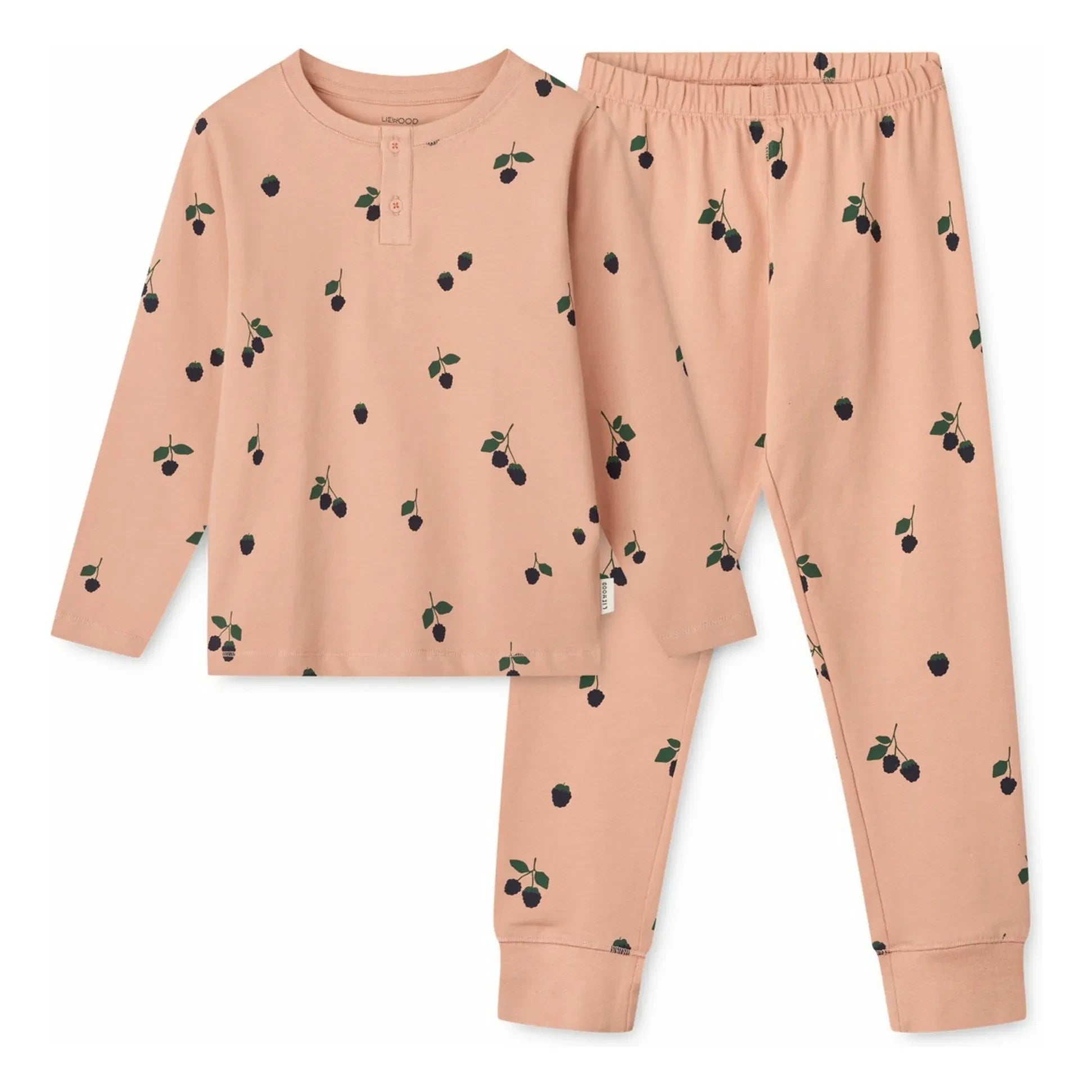 Liewood - Wilhelm Baies Organic Cotton Pyjama Set | Pink