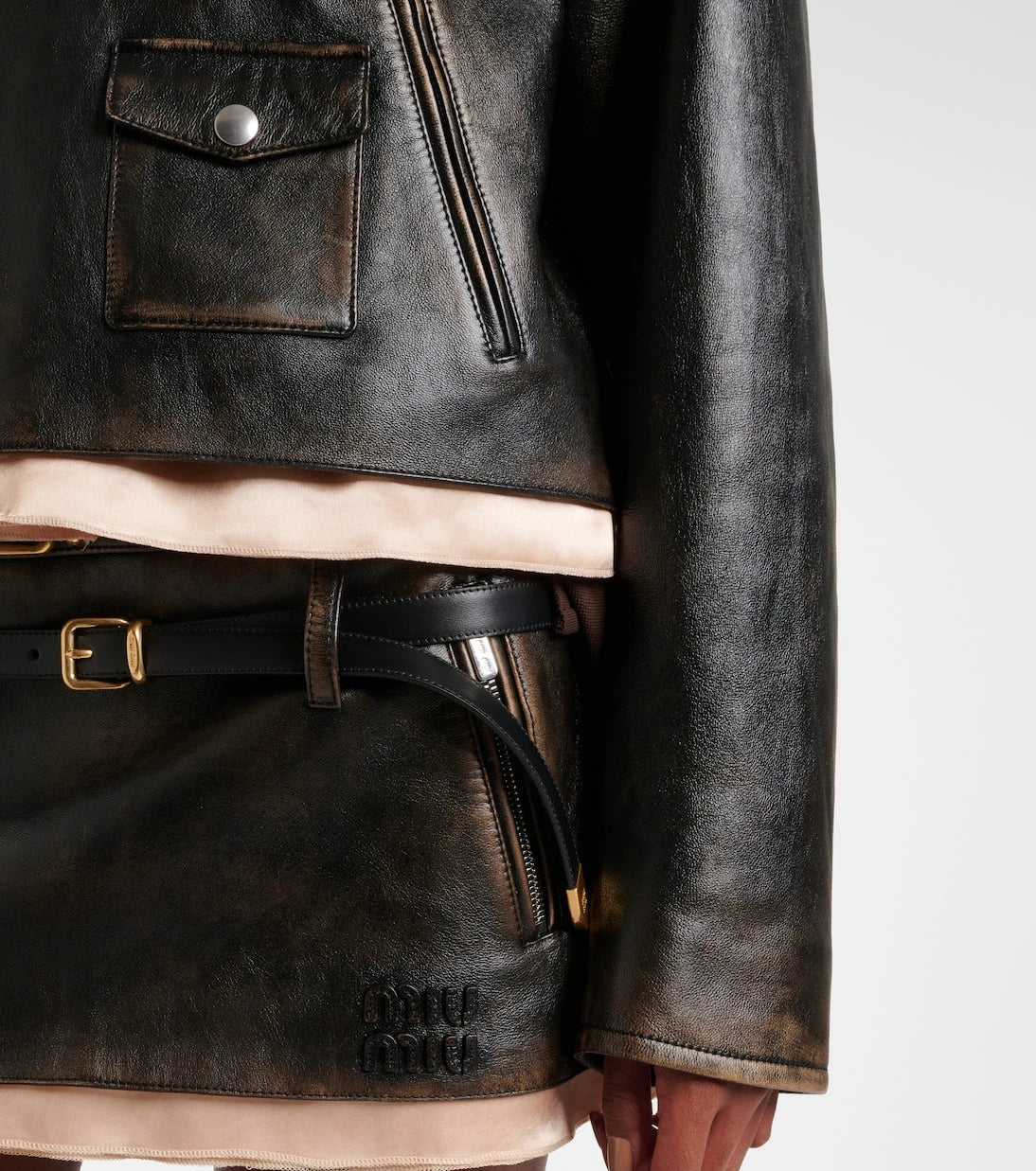 Miu Miu - Leather jacket