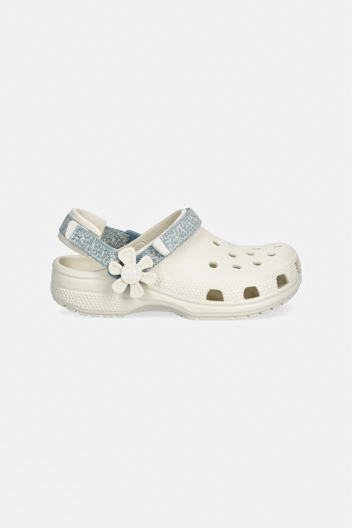 Crocs чехли за деца CLASSIC DNM FLWR ADJ BACKSTRAP CLOG K