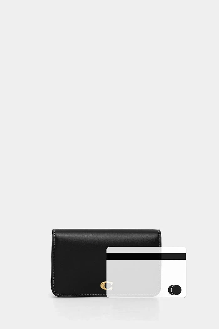 Coach портфейл дамски от кожа