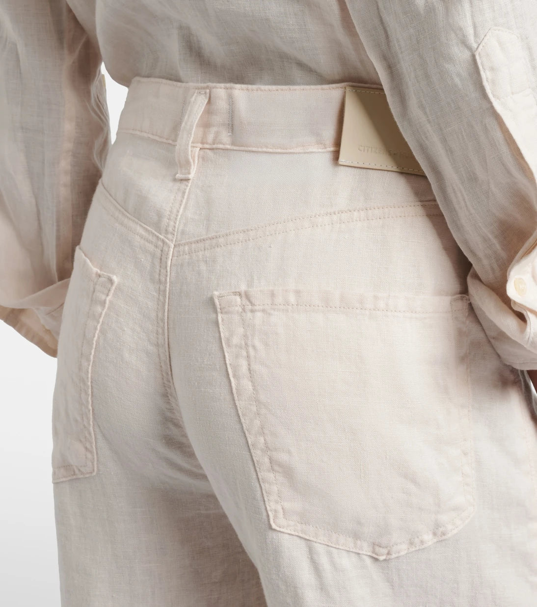 Citizens of Humanity - Brynn linen wide-leg pants