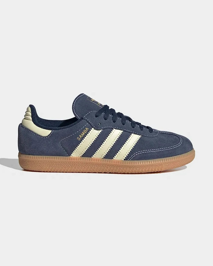 adidas Originals SAMBA OG çocuk süet spor ayakkabı