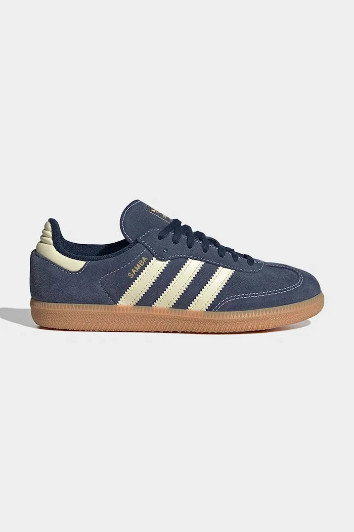 adidas Originals SAMBA OG çocuk süet spor ayakkabı