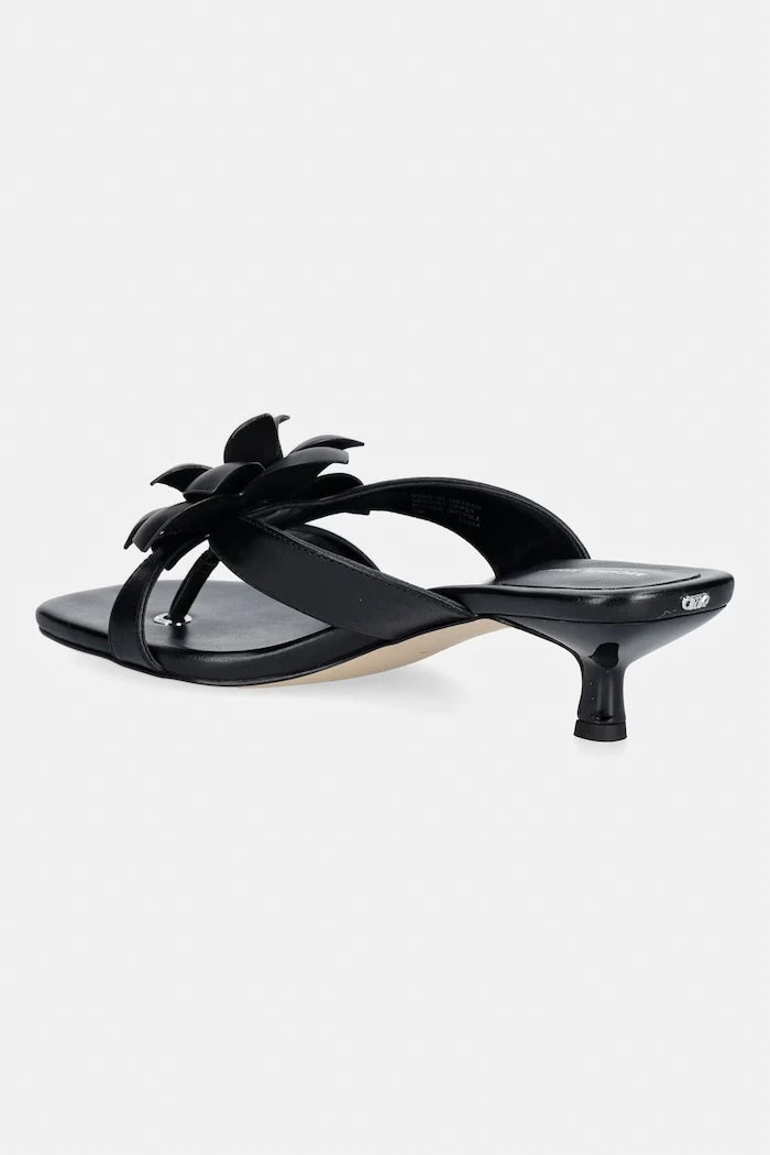 MICHAEL Michael Kors джапанки дамски от кожа Jacie Kitten Sandal