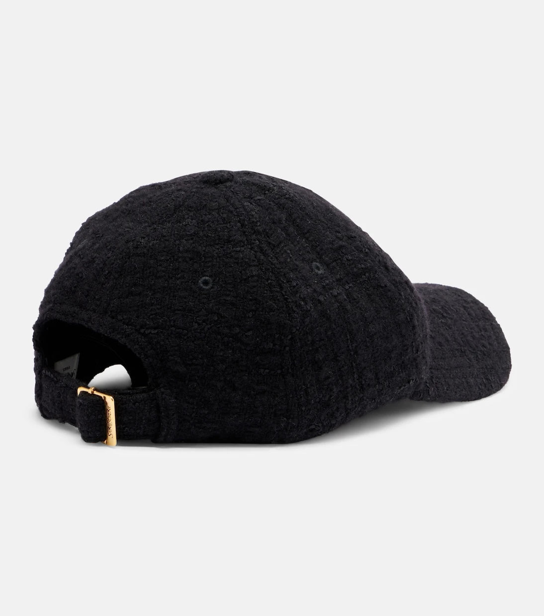 Saint Laurent - Wool tweed baseball cap