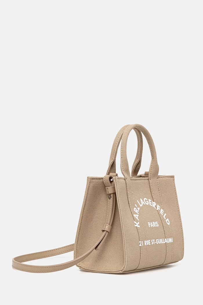 Karl Lagerfeld kadın pamuklu crossbody çanta K/RSG