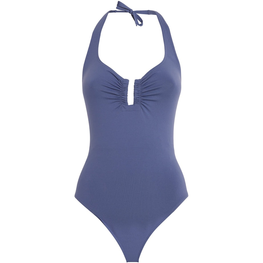 Eres Blue Legendaire Halterneck Swimsuit