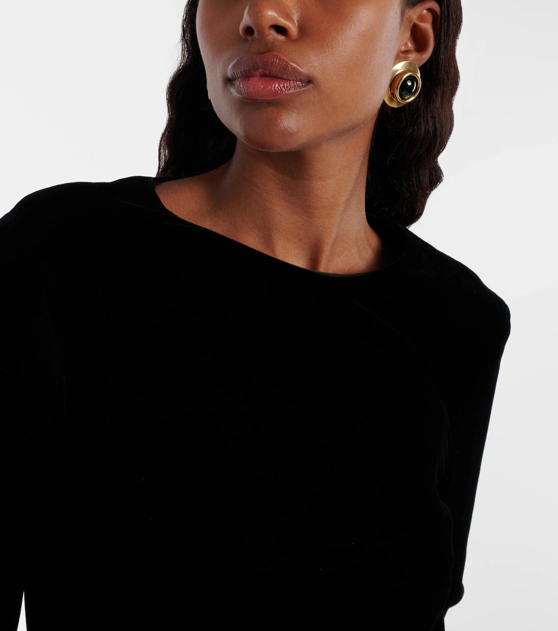 Jennifer Behr - Alva gold-plated earrings