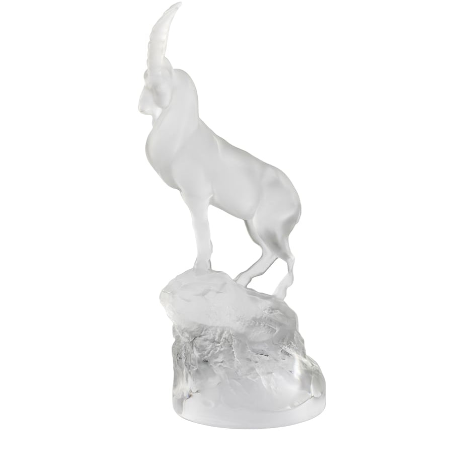 Crystal Ibex Sculpture (33.5cm)