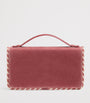 Valentino Garavani Pink VLogo Signature Wallet with Strap