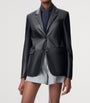 LOEWE Black Lambskin Split-Back Blazer