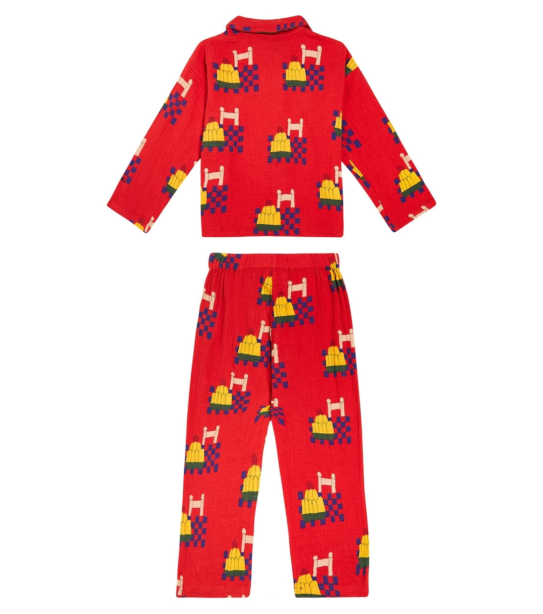 Bobo Choses - Yummy Cake printed cotton pajamas