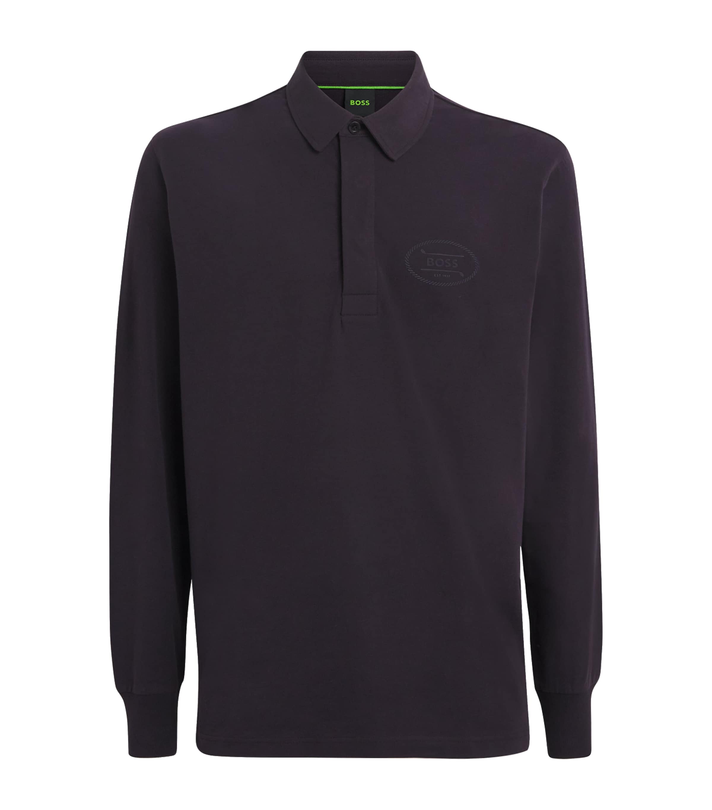 BOSS Stretch-Cotton Hole 19 Polo Shirt