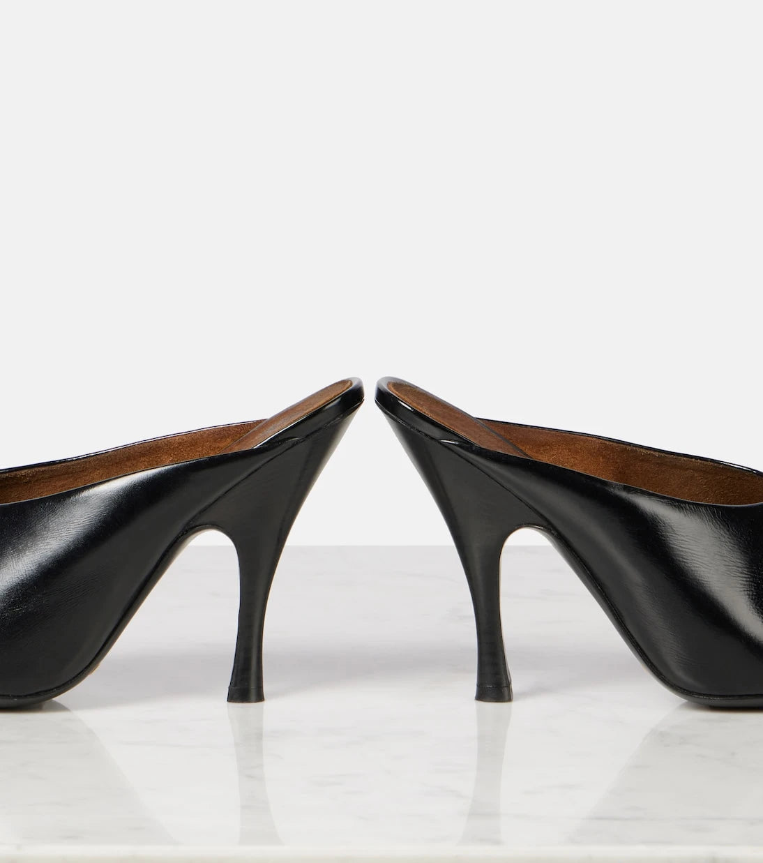 Khaite - Colt 100 leather mules