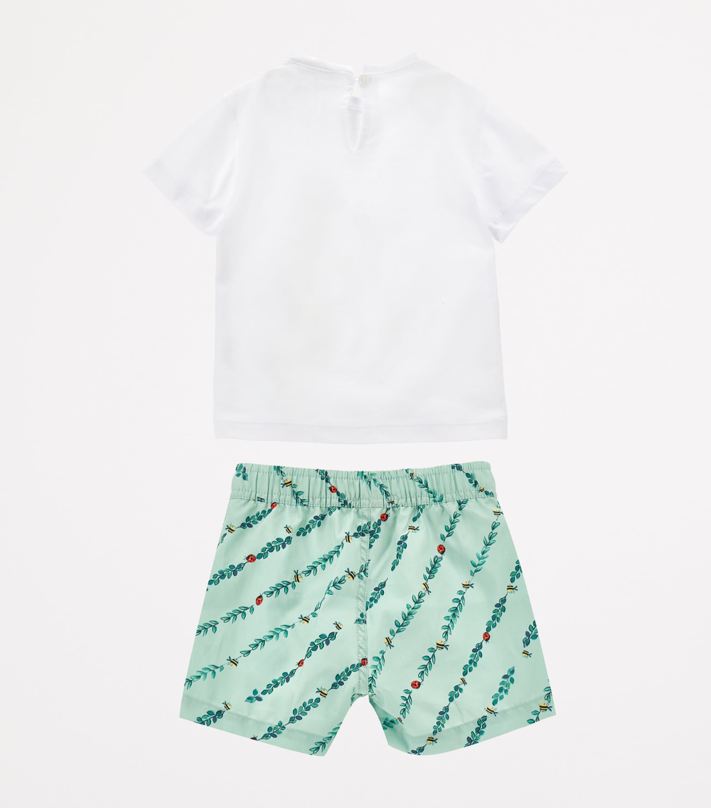 Cotton T-Shirt and Shorts Set (3-36 Months)