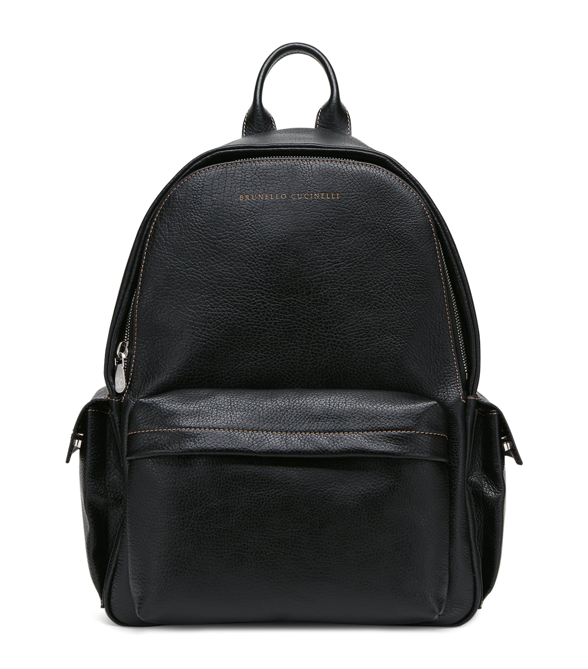 Brunello Cucinelli Calfskin Travel Backpack