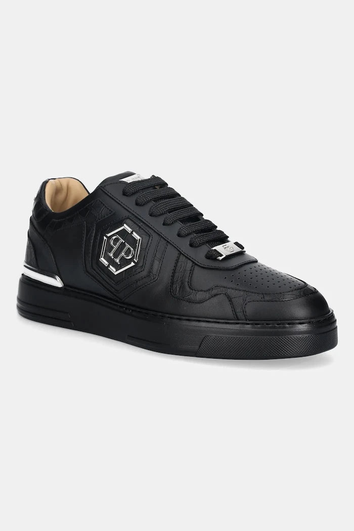 Кожени маратонки Philipp Plein Low Top