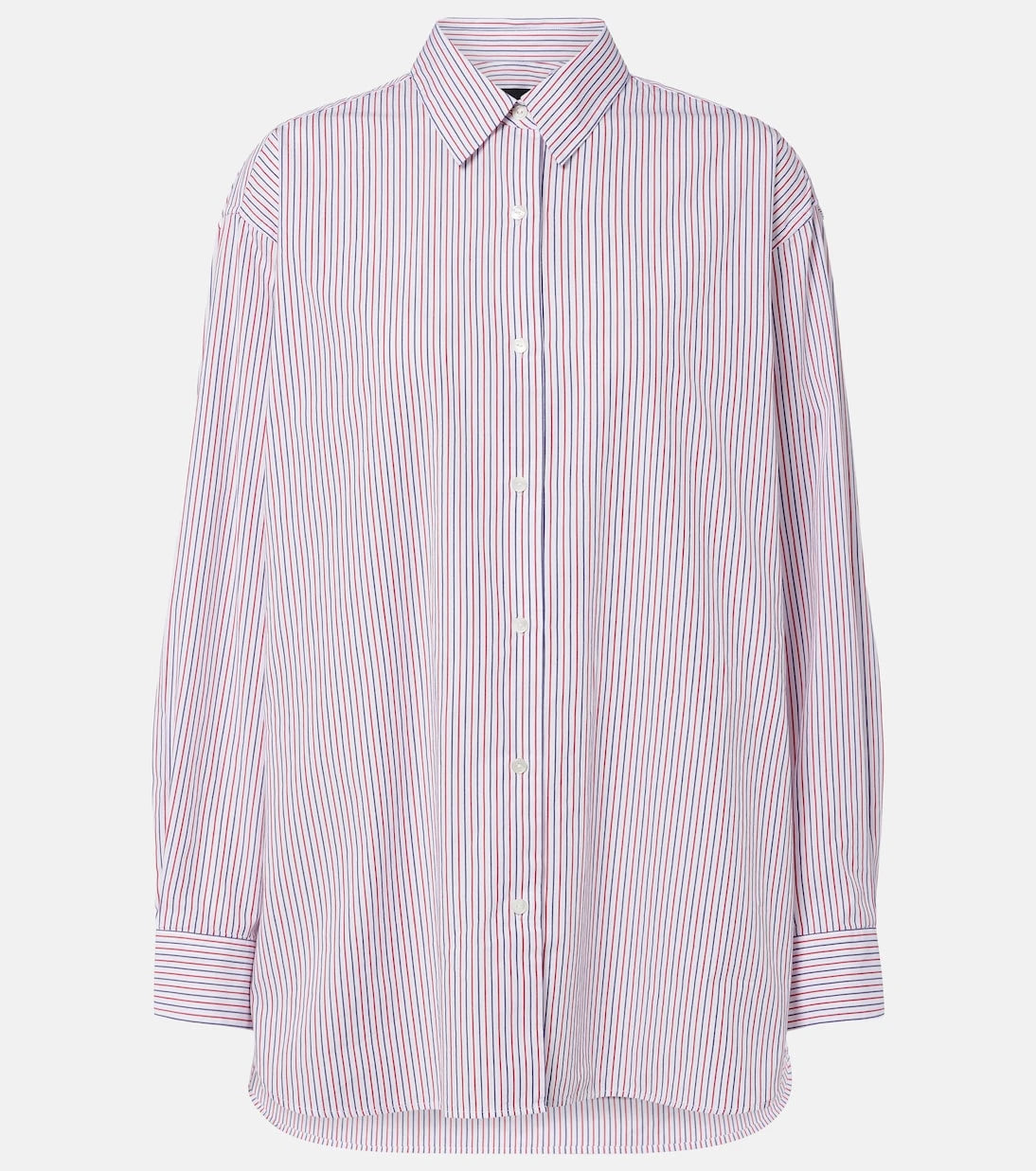 Nili Lotan - Yorke striped cotton shirt