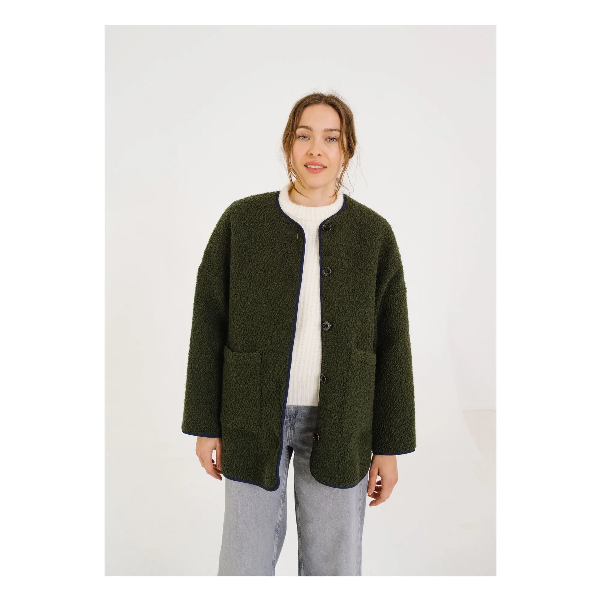 Sacrécoeur - Bari Greenlake Virgin Wool Jacket | Green