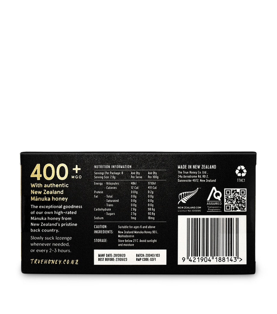 400+ MGO Manuka Honey Lozenges (8 x 2.8g)